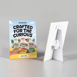 Counter Display Card - Crafted For The Curious